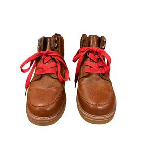 GENTLY USED Cat and Jack Kids Lace-Up Hiking Boots Boy's/Youth Size 2 Outdoors